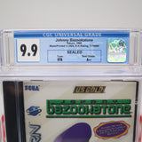 JOHNNY BAZOOKATONE - CGC GRADED 9.9 A++! NEW & Factory Sealed! (Sega Saturn)