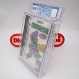 JOHNNY BAZOOKATONE - CGC GRADED 9.9 A++! NEW & Factory Sealed! (Sega Saturn)