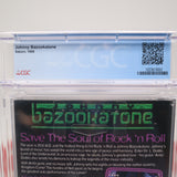 JOHNNY BAZOOKATONE - CGC GRADED 9.9 A++! NEW & Factory Sealed! (Sega Saturn)