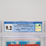 BIG MOMMA'S HOUSE (PROMO SCREENER VERSION!) CGC GRADED 9.2 A+! NEW & Factory Sealed with Authentic V-Overlap Seam! (VHS)