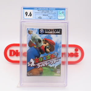 MARIO GOLF: FAMILY TOUR (Japanese Verion) - CGC GRADED 9.6 A++! NEW & Factory Sealed! (Nintendo GameCube)