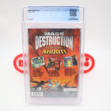 MASS DESTUCTION - CGC GRADED 9.9 A++! NEW & Factory Sealed! (Sega Saturn)