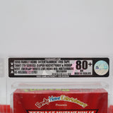 TEENAGE MUTANT NINJA TURTLES TMNT: SUPER ROCKSTEADY AND MIGHTY BEBOP - VGA GRADED 80+ NM SILVER! NEW & Factory Sealed with Authentic V-Overlap Seam! (VHS)