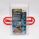 TEENAGE MUTANT NINJA TURTLES TMNT: SUPER ROCKSTEADY AND MIGHTY BEBOP - VGA GRADED 80+ NM SILVER! NEW & Factory Sealed with Authentic V-Overlap Seam! (VHS)