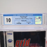 GRID RUNNER - HIGHEST/PERFECT GRADED CGC 10 A++! NEW & Factory Sealed! (Sega Saturn)