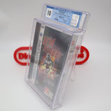 GRID RUNNER - HIGHEST/PERFECT GRADED CGC 10 A++! NEW & Factory Sealed! (Sega Saturn)