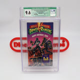 AUTOGRAPHED! MIGHTY MORPHIN POWER RANGERS: HAPPY BIRTHDAY ZACK - CGC GRADED 9.6 A+! NEW & Factory Sealed with Authentic H-Overlap Seam! (VHS)