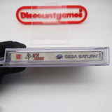 GRID RUNNER - HIGHEST/PERFECT GRADED CGC 10 A++! NEW & Factory Sealed! (Sega Saturn)