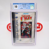 GALAXY FIGHT - HIGHEST/PERFECT GRADED CGC 10 A++! NEW & Factory Sealed! (Sega Saturn)