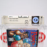 SUPER PUNCH-OUT!! WATA GRADED 7.0 A! NEW & Factory Sealed! (SNES Super Nintendo)