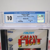 GALAXY FIGHT - HIGHEST/PERFECT GRADED CGC 10 A++! NEW & Factory Sealed! (Sega Saturn)