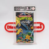 TMNT / TEENAGE MUTANT NINJA TURTLES: CASE OF THE KILLER PIZZAS - VGA GRADED 80 NM+ SILVER! NEW & Factory Sealed with Authentic V-Overlap Seam! (VHS)