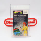 TMNT / TEENAGE MUTANT NINJA TURTLES: CASE OF THE KILLER PIZZAS - VGA GRADED 80 NM+ SILVER! NEW & Factory Sealed with Authentic V-Overlap Seam! (VHS)