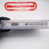 FIGHTERS MEGAMIX - HIGHEST/PERFECT GRADED CGC 10 A++! NEW & Factory Sealed! (Sega Saturn)