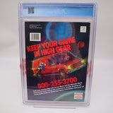 INTENDO POWER ISSUE #27 - MEGA MAN COVER + STAR WARS POSTER - CGC GRADED 6.5