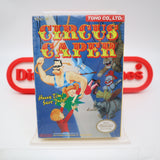 CIRCUS CAPER - NEW & Factory Sealed with Authentic H-Seam! (NES Nintendo)