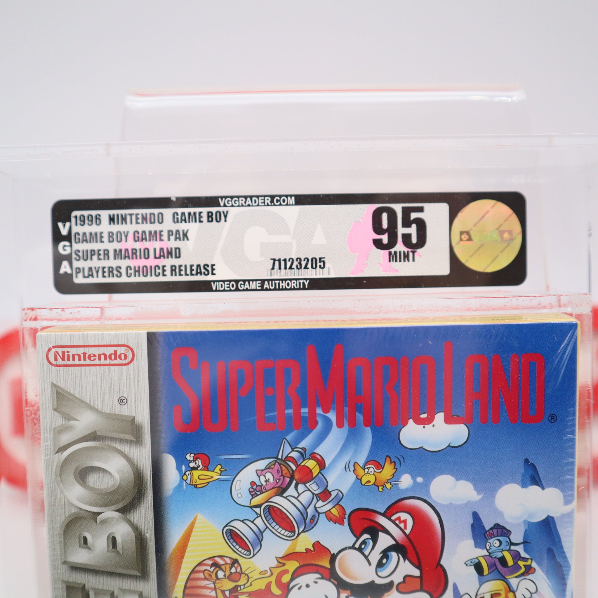 SUPER MARIO LAND - VGA GRADED 95 MINT GOLD! NEW & Factory Sealed