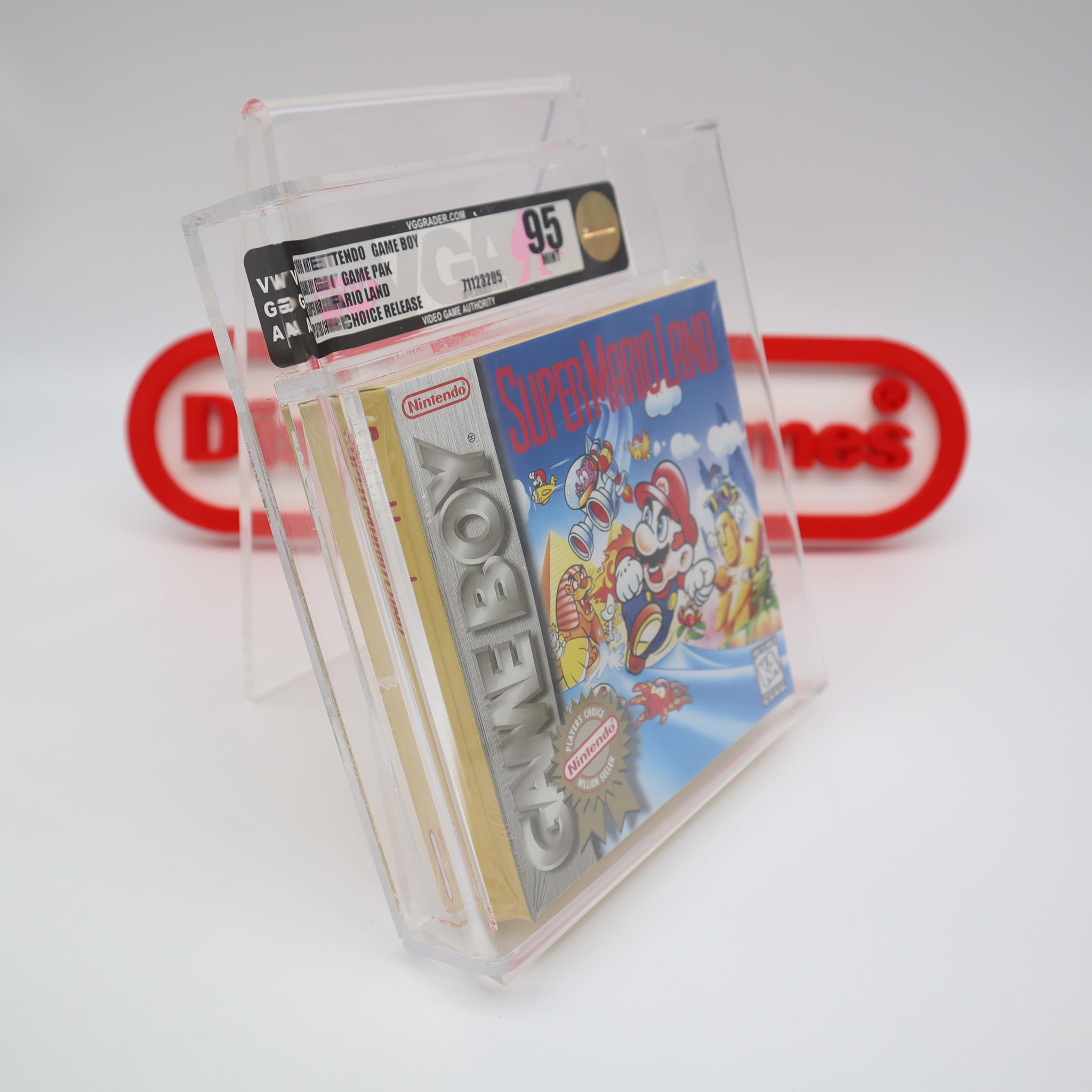 SUPER MARIO LAND - VGA GRADED 95 MINT GOLD! NEW & Factory Sealed