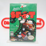 7-UP's SPOT: THE VIDEO GAME - NEW & Factory Sealed with Authentic H-Seam! (NES Nintendo)