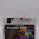 SUPER STAR WARS - CASE FRESH - WATA GRADED 9.6 A++! NEW & Factory Sealed! (SNES Super Nintendo)