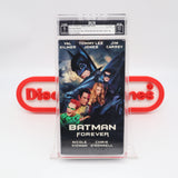 BATMAN FOREVER - IGS GRADED 9 MINT BOX & 10 EPIC SEAL! NEW & Factory Sealed with Authentic H-Overlap Seam! (VHS)