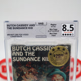 BUTCH CASSIDY AND THE SUNDANCE KID - REWIND GRADED 8.5 & 4-STAR SEAL! NEW & Factory Sealed with Authentic H-Overlap Seam! (VHS)