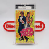 AUSTIN POWERS: INTERNATIONAL MAN OF MYSTERY - IGS GRADED 8 BOX & 8 SEAL! NEW & Factory Sealed with Authentic H-Overlap Seam! (VHS)