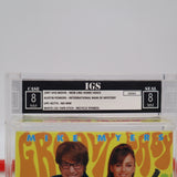 AUSTIN POWERS: INTERNATIONAL MAN OF MYSTERY - IGS GRADED 8 BOX & 8 SEAL! NEW & Factory Sealed with Authentic H-Overlap Seam! (VHS)