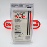 THE BEATLES: LIVE SPECIAL EDITION - REWIND GRADED 7.5 & 3-STAR SEAL! NEW & Factory Sealed with Authentic H-Overlap Seam! (VHS)
