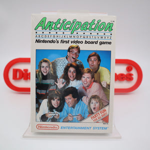 ANTICIPATION - NEW & Factory Sealed with Authentic H-Seam! (NES Nintendo)