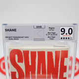 SHANE - REWIND GRADED 9.0 & 4-STAR SEAL! NEW & Factory Sealed with Authentic V-Overlap Seam! (VHS)