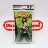 TOMB RAIDER'S LARA CROFT: LETHAL AND LOADED - VGA GRADED 85 NM+ SILVER! NEW & Factory Sealed with Authentic V-Overlap Seam! (VHS)