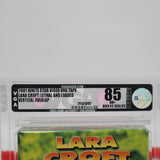 TOMB RAIDER'S LARA CROFT: LETHAL AND LOADED - VGA GRADED 85 NM+ SILVER! NEW & Factory Sealed with Authentic V-Overlap Seam! (VHS)
