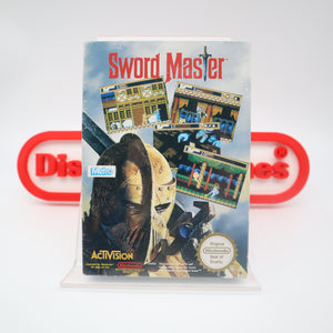 SWORD MASTER - NEW & Factory Sealed with Authentic 3-Sided Seam! (NES Nintendo) Australian Version!
