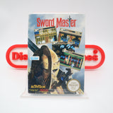 SWORD MASTER - NEW & Factory Sealed with Authentic 3-Sided Seam! (NES Nintendo) Australian Version!
