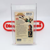 TOMB RAIDER'S LARA CROFT: LETHAL AND LOADED - VGA GRADED 85 NM+ SILVER! NEW & Factory Sealed with Authentic V-Overlap Seam! (VHS)