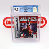 MARVEL: ULTIMATE SPIDER-MAN / SPIDERMAN - CGC GRADED 9.0! NEW! (Game Boy Advance GBA)