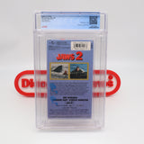 JAWS 2 II - CGC GRADED 9.8 A++! NEW & Factory Sealed with Authentic V-Overlap Seam! (VHS)