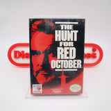 THE HUNT FOR RED OCTOBER - NEW & Factory Sealed with Authentic H-Seam! (NES Nintendo)