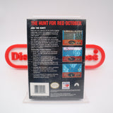 THE HUNT FOR RED OCTOBER - NEW & Factory Sealed with Authentic H-Seam! (NES Nintendo)