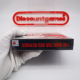 THE HUNT FOR RED OCTOBER - NEW & Factory Sealed with Authentic H-Seam! (NES Nintendo)
