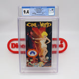 COOL WORLD - CGC GRADED 9.4 A++! NEW & Factory Sealed with Authentic V-Overlap Seam! (VHS)