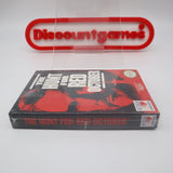 THE HUNT FOR RED OCTOBER - NEW & Factory Sealed with Authentic H-Seam! (NES Nintendo)