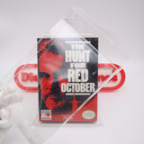 THE HUNT FOR RED OCTOBER - NEW & Factory Sealed with Authentic H-Seam! (NES Nintendo)
