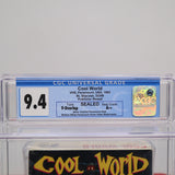 COOL WORLD - CGC GRADED 9.4 A++! NEW & Factory Sealed with Authentic V-Overlap Seam! (VHS)
