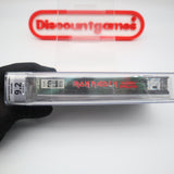 IRON MAIDEN: MAIDEN ENGLAND - REWIND GRADED 9.2 & 4-STAR SEAL! NEW & Factory Sealed with Authentic LRB Seam! (VHS)