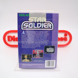 STAR SOLDIER with SOUND SEAL OF QUALITY / SOQ! NEW & Factory Sealed with Authentic H-Seam! (NES Nintendo)
