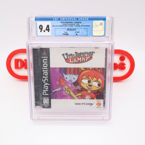 UM JAMMER / UMJAMMER LAMMY - CGC GRADED 9.4 A+! NEW & Factory Sealed! (PS1 PlayStation 1)