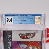 UM JAMMER / UMJAMMER LAMMY - CGC GRADED 9.4 A+! NEW & Factory Sealed! (PS1 PlayStation 1)