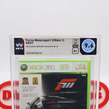 FORZA MOTORSPORT III / HALO 3: ODST ELITE PACK-IN! WATA GRADED 9.6 A+! NEW & Factory Sealed! (XBox 360)